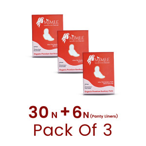 Combo pack (3heavy + 4medium + 3light) Flow pads - Pack 3
