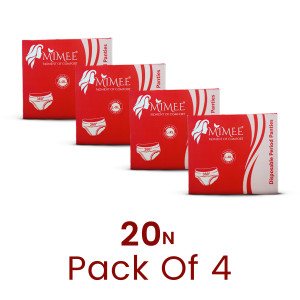 Organic Premium Sanitary Pad, XL - Pack 4