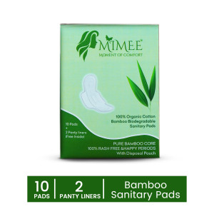 Bamboo Biodegradable Sanitary Pad, Regular